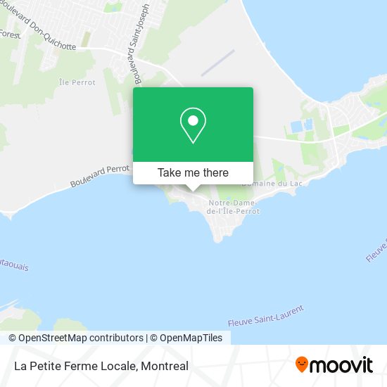 La Petite Ferme Locale map