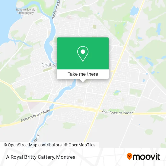 A Royal Britty Cattery map