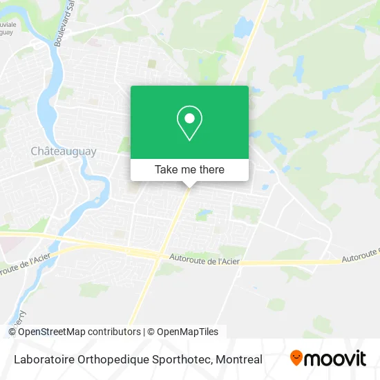 Laboratoire Orthopedique Sporthotec map