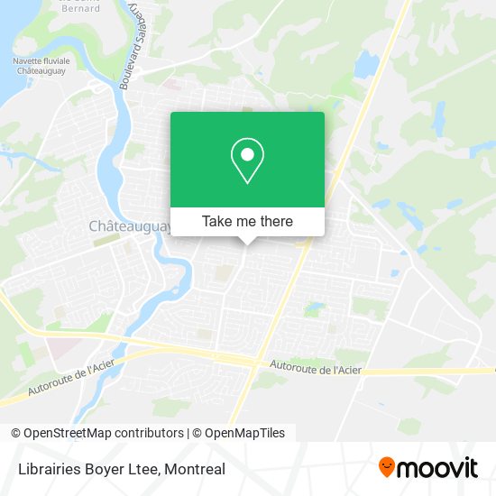 Librairies Boyer Ltee map