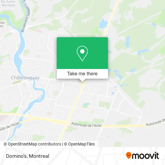 Domino's map