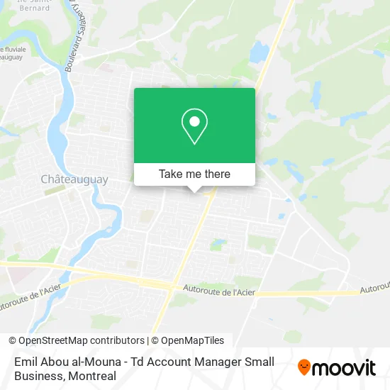 Emil Abou al-Mouna - Td Account Manager Small Business map