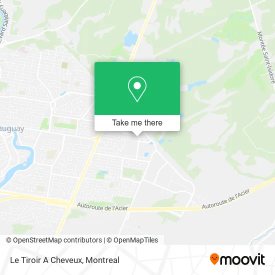 Le Tiroir A Cheveux map