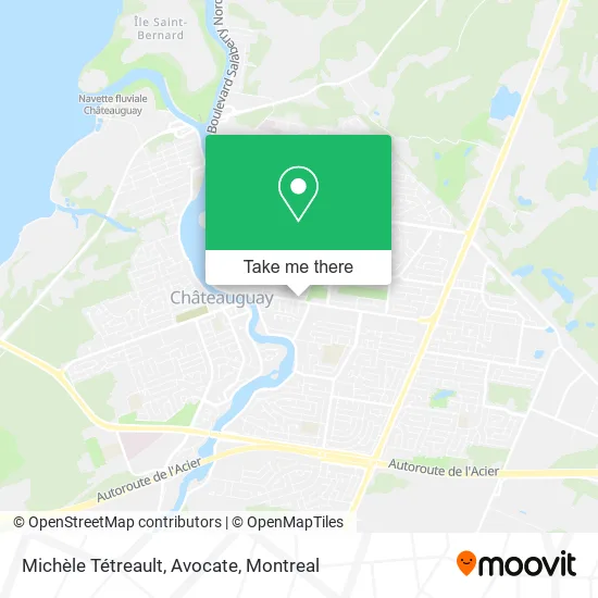 Michèle Tétreault, Avocate map
