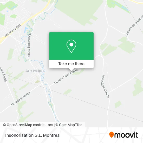 Insonorisation G.L map