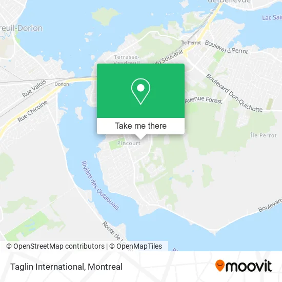 Taglin International map