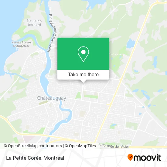 La Petite Corée map