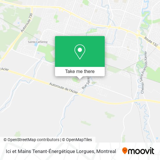 Ici et Mains Tenant-Énergétique Lorgues map