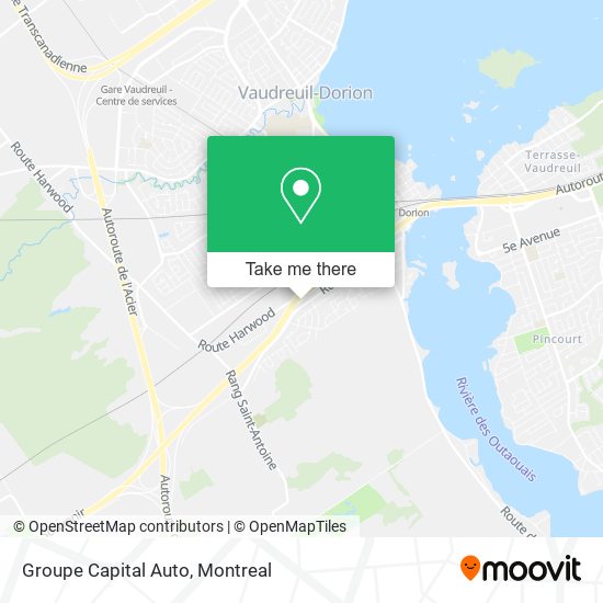 Groupe Capital Auto map