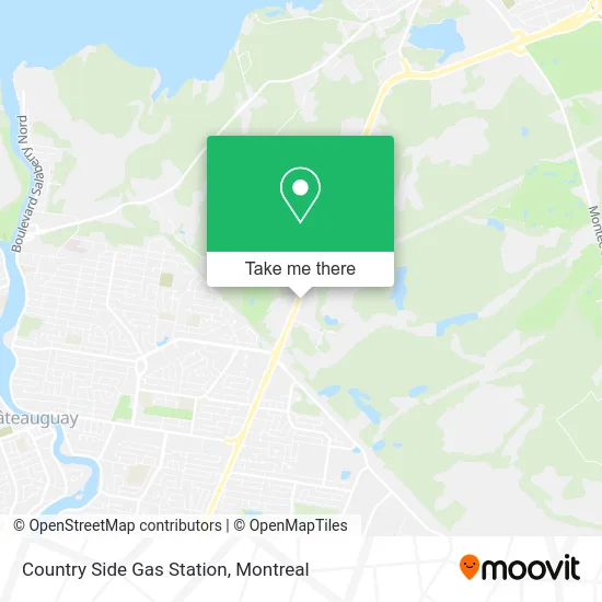 Country Side Gas Station map