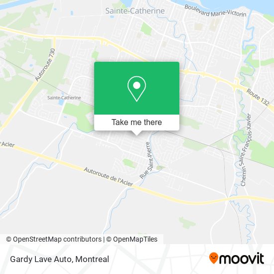 Gardy Lave Auto map