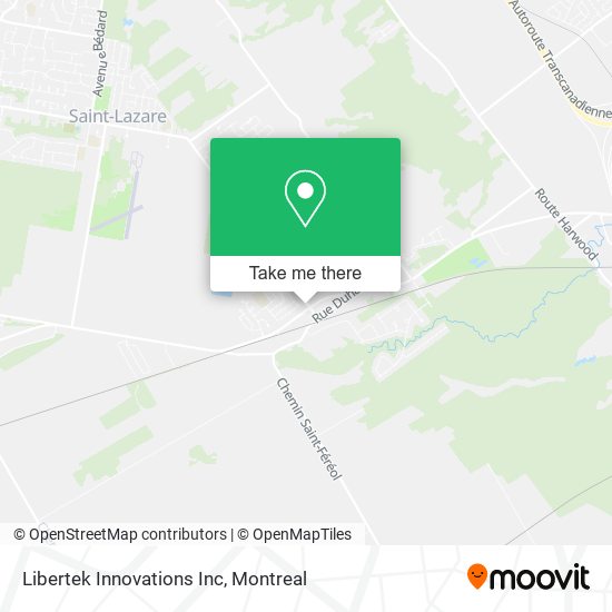 Libertek Innovations Inc map