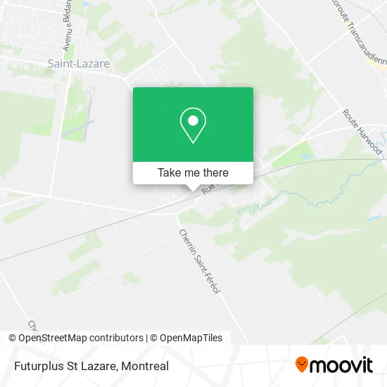 Futurplus St Lazare map