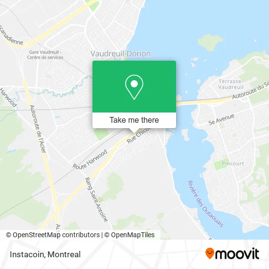 Instacoin map