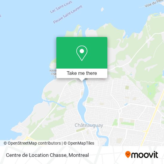 Centre de Location Chasse map