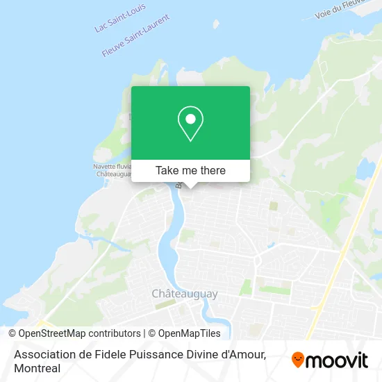 Association de Fidele Puissance Divine d'Amour map