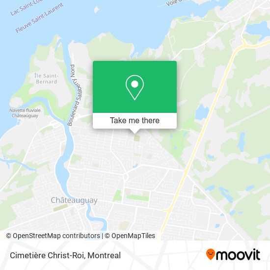 Cimetière Christ-Roi map