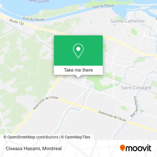 Ciseaux Hasami map