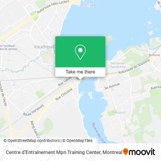 Centre d'Entraînement Mpn Training Center map