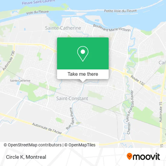 Circle K map