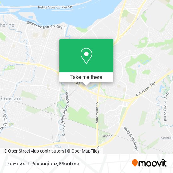 Pays Vert Paysagiste map
