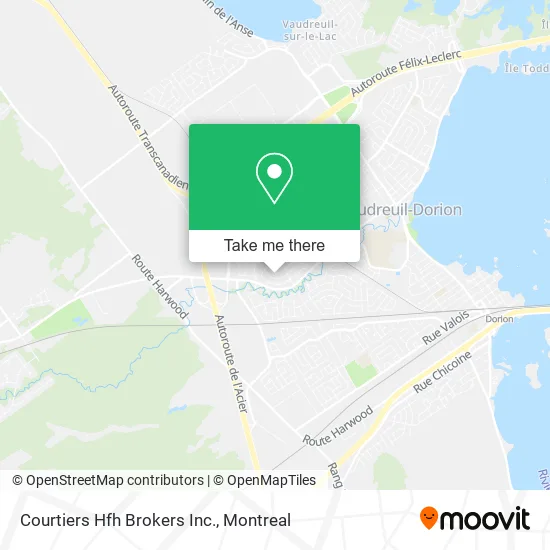 Courtiers Hfh Brokers Inc. map