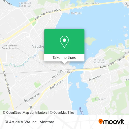 Ri Art de VIVre Inc. map