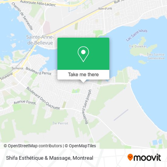 Shifa Esthétique & Massage map