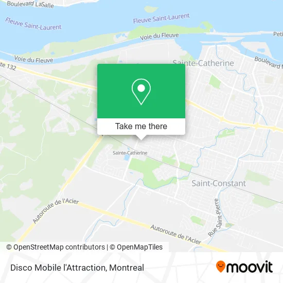 Disco Mobile l'Attraction map