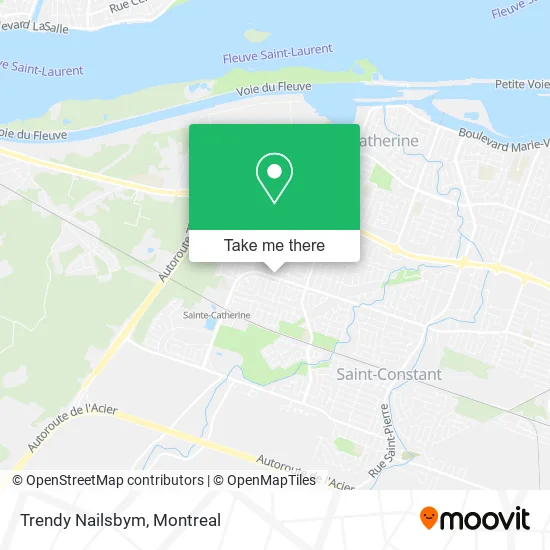 Trendy Nailsbym map