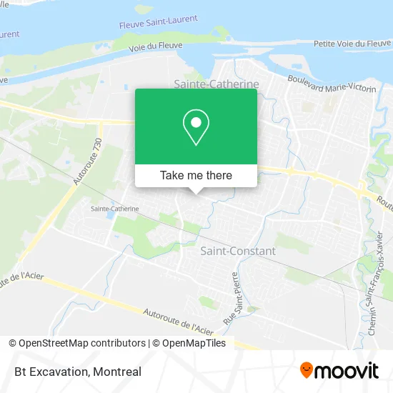 Bt Excavation map