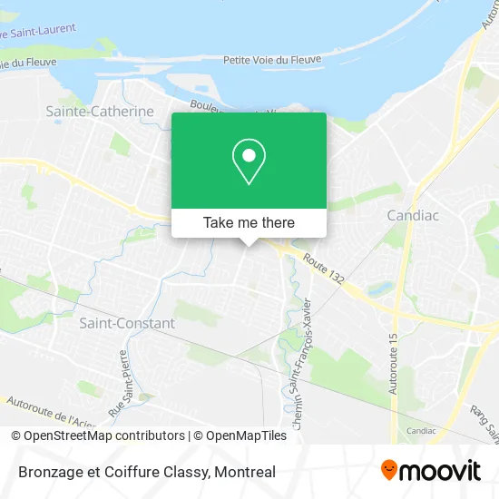 Bronzage et Coiffure Classy map