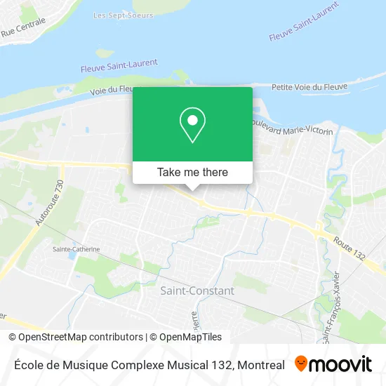 École de Musique Complexe Musical 132 map