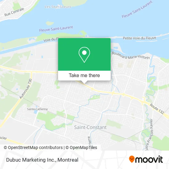 Dubuc Marketing Inc. map