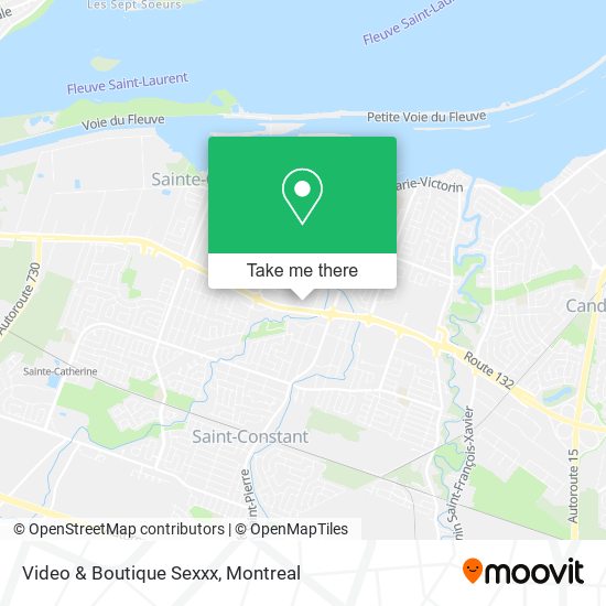 Video & Boutique Sexxx map