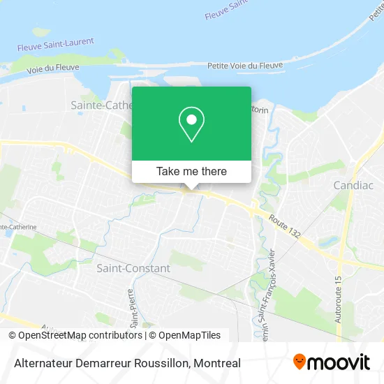 Alternateur Demarreur Roussillon map