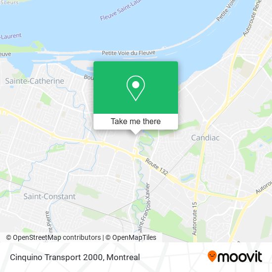 Cinquino Transport 2000 map