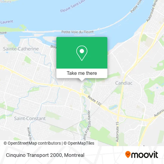 Cinquino Transport 2000 map