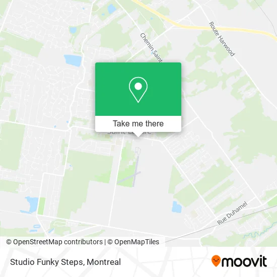 Studio Funky Steps map