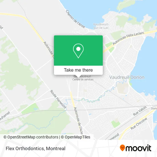 Flex Orthodontics map