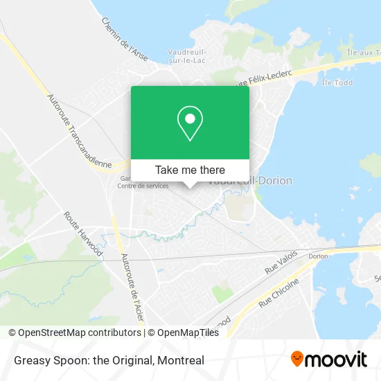 Greasy Spoon: the Original map