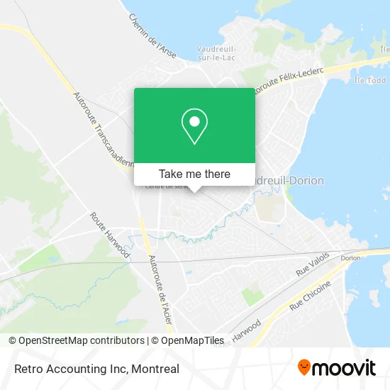 Retro Accounting Inc map