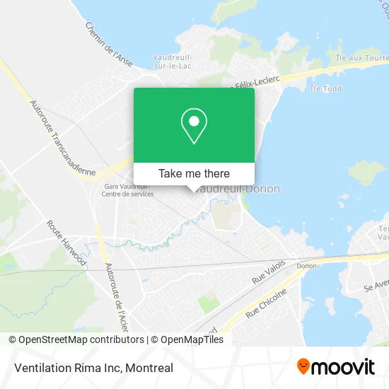 Ventilation Rima Inc map