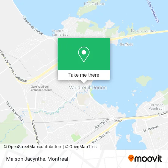 Maison Jacynthe map