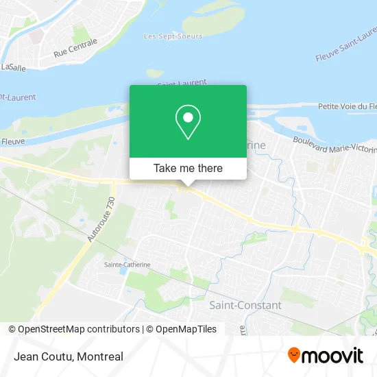 Jean Coutu map