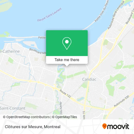 Clôtures sur Mesure map