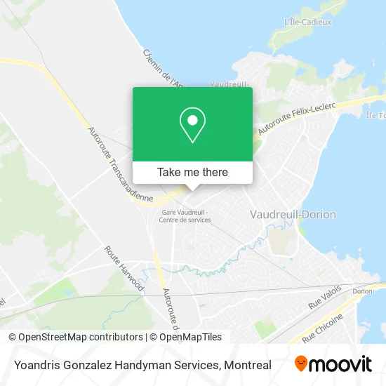 Yoandris Gonzalez Handyman Services map