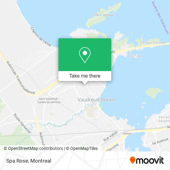 Spa Rose map