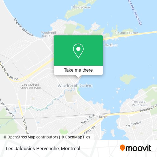 Les Jalousies Pervenche map