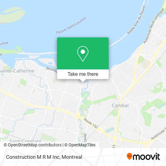Construction M R M Inc map